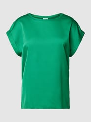 Blouseshirt met boothals, model 'VIELLETTE' van Vila Groen - 15