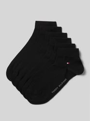 Sokken van katoenmix in set van 6 model 'QUARTER 6P' van Tommy Hilfiger - 21