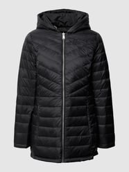 Kurtka puchowa z kapturem od Lauren Ralph Lauren Czarny - 48