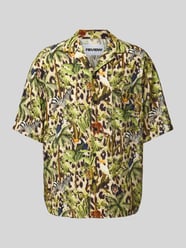 Vrijetijdsoverhemd met knoopsluiting van REVIEW Beige - 45