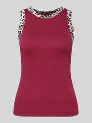 Tanktop mit gerippten Abschlüssen von Marc Cain - 34