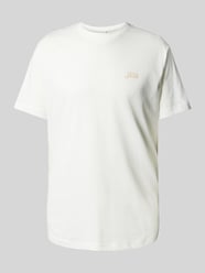 T-Shirt mit Label-Print von Mazine - 31