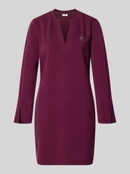 Regular fit mini-jurk van viscosemix model 'Abito' van Liu Jo Sport Bordeaux - 27