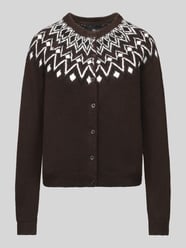 Regular Fit Strickjacke mit Wollanteil Modell 'KARLA' von VERO MODA - 11