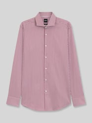 Slim Fit Businesshemd aus Baumwoll-Mix Modell 'HANK-SP' von BOSS - 48