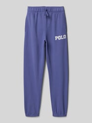 Stoffen broek met elastische band van Polo Ralph Lauren Teens - 29