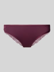 String mit Spitzenbesatz von Calvin Klein Underwear Lila - 7