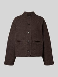 Jacke mit Stehkragen und Paspeltaschen von Stefanel - 2