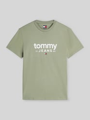 Relaxed Fit T-Shirt aus reiner Baumwolle mit Label-Schriftzug von Tommy Jeans - 30