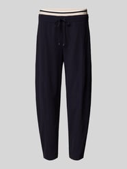 Stoffhose mit Logo-Bund und Kordelzug Modell 'EDEN' von Cambio - 34