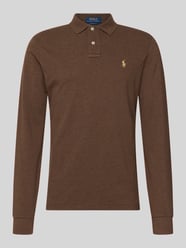 Slim fit poloshirt van puur katoen van Polo Ralph Lauren - 5