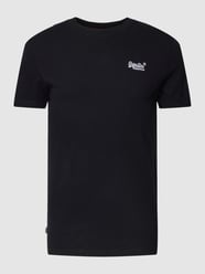 T-Shirt mit Logo-Sitching von Superdry Schwarz - 2
