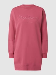 Sweatkleid aus Baumwolle Modell 'Lexie' von Pepe Jeans Rosa - 20