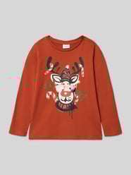 Regular fit shirt met lange mouwen van puur katoen van s.Oliver RED LABEL - 19