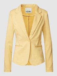 Blazer mit Reverskragen Modell 'Kate' von ICHI Gelb - 32
