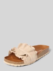 Sandalette aus Leder Modell 'ROCIO SERRAJE VOLANTE' von Verbenas - 1