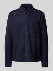 Hemdjacke mit Knopfleiste Modell 'Kaleb' von Les Deux Blau - 41