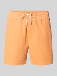 Classic Fit Shorts mit elastischem Bund von Polo Ralph Lauren Orange - 1