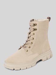 Veterlaarzen met ritssluiting, model 'JOSY' van Marc O'Polo Beige - 25