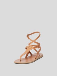 Sandalen mit Dornschließe von Ancient Greek Sandals Beige - 17