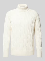 Strickpullover mit Rollkragen Modell 'CALLO' von SELECTED HOMME - 21