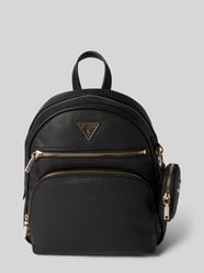 Rucksack mit Label-Applikation Modell 'POWER PLAY' von Guess Schwarz - 18