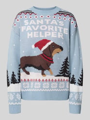 Weihnachtspullover mit Motiv-Print von ONLY - 43