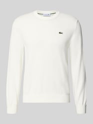 Regular Fit Strickpullover aus Baumwoll-Mix von Lacoste - 43