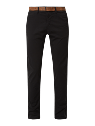 Slim Fit Chino mit Gürtel - jg_28-32 von Tom Tailor Denim - 36