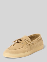 Loafer mit Logo-Detail von Copenhagen Beige - 38