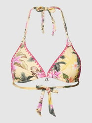 Bikinitop met all-over print, model 'NUCO LIMETROPIC' van Banana Moon Geel - 18