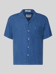 Regular Fit Leinenhemd mit Brusttasche und Label-Stitching von GANT - 21