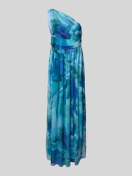 Abendkleid mit Taillenband und One-Shoulder-Träger von Swing - 6