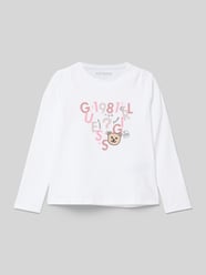 Shirt met lange mouwen en labelprint van Guess - 3