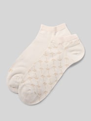 Sneakersokken met labeldetail van JOOP! Collection Beige - 34