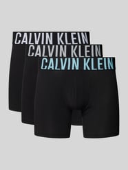 Boxershort in een set van 3 met elastische band met logo van Calvin Klein Underwear - 14