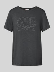 T-shirt zdobiony kamieniami od Street One - 16