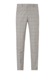 Slim Fit Anzughose mit Stretch-Anteil Modell 'Logan' von SELECTED HOMME Beige - 25