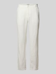 Linnen broek met steekzakken model 'Pandrup' van Casual Friday - 9