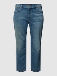 PLUS SIZE Straight Fit Jeans im 5-Pocket-Design von Lauren Ralph Lauren Curve Blau / Türkis - 34