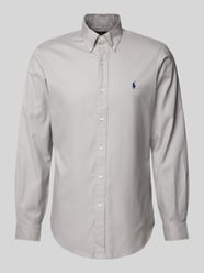Freizeithemd mit Button-Down-Kragen von Polo Ralph Lauren Grau - 12