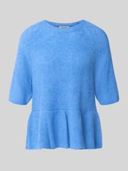 sweter z dzianiny z mieszanka wełny z alpaki model 'Thora' od MOS MOSH - 10