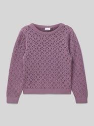 Gebreide pullover met ronde hals, model 'NASIGNE' van Name It - 38