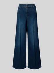 Wide fit jeans met tailleband, model 'Liva' van Angels - 45