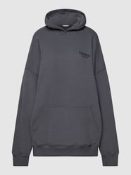 Oversized Hoodie mit Label-Print von REVIEW Grau - 16