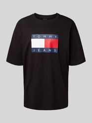 T-shirt met labelprint, model 'SKATE' van Tommy Jeans - 37