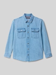 Koszula jeansowa o kroju regular fit z czystej bawełny od Tommy Hilfiger Teens - 20