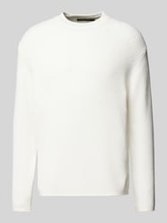 Gebreide pullover met ronde hals, model 'LEANDO' van Drykorn - 21