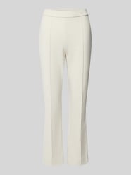 Flared Stoffhose mit verkürztem Schnitt Modell 'MACY' von Raffaello Rossi Beige - 6