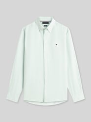 Regular Fit Freizeithemd aus Baumwoll-Leinen-Mix von Tommy Hilfiger - 36